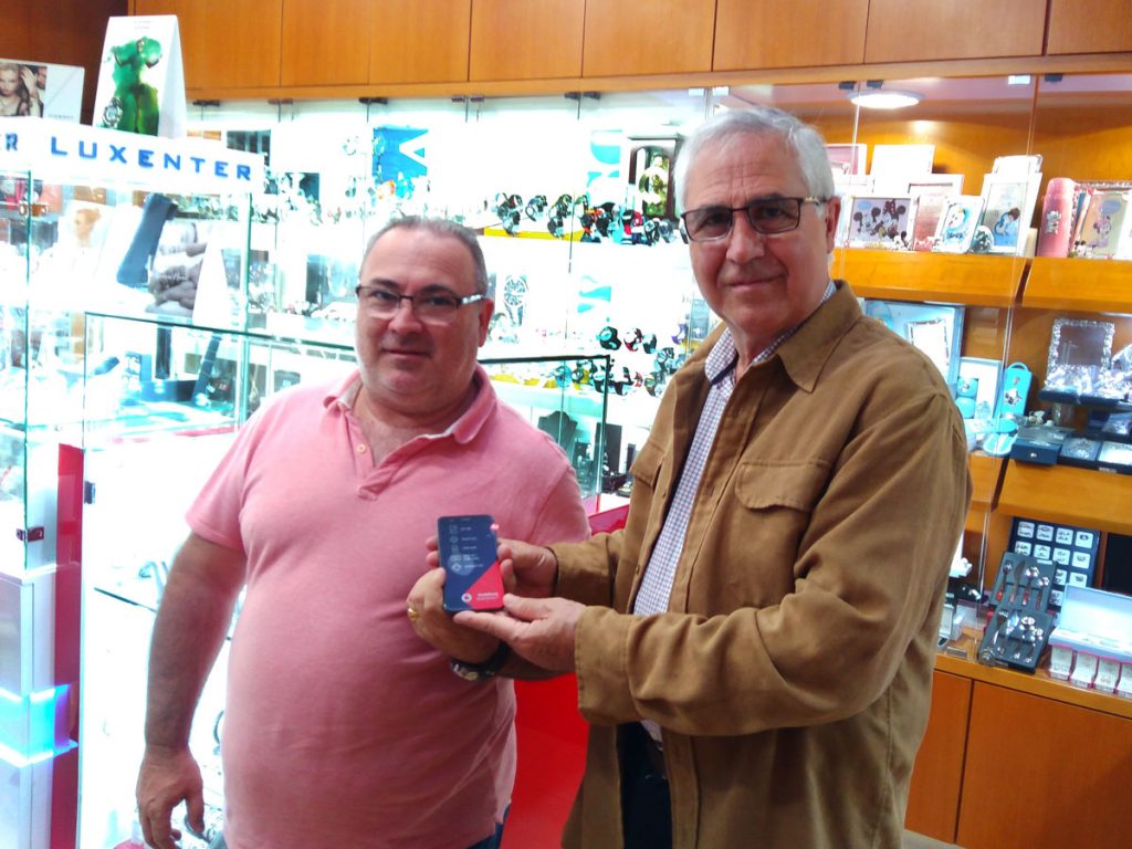 Entrega premio Sorteo Club VR 19 Abril de 2017