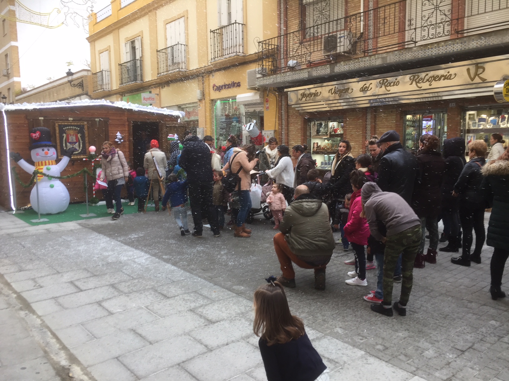 Papá Noel ha venido a Joyería Virgen del Rocío en Castilleja